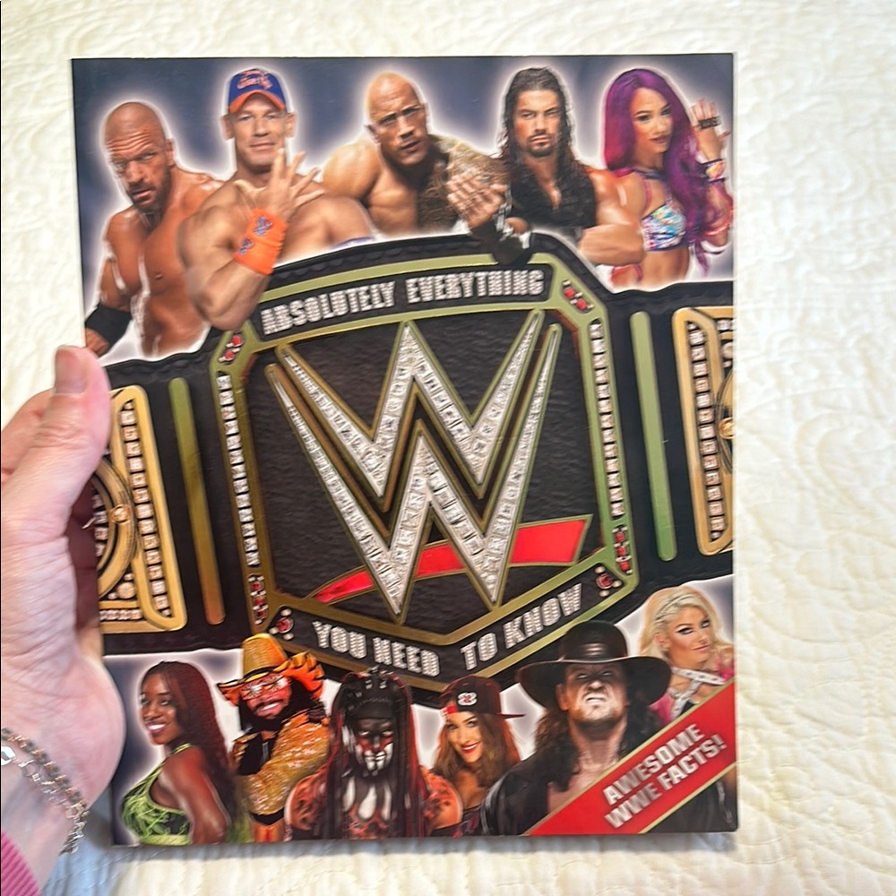 WWE‎ Book with Iconic Wrestlers